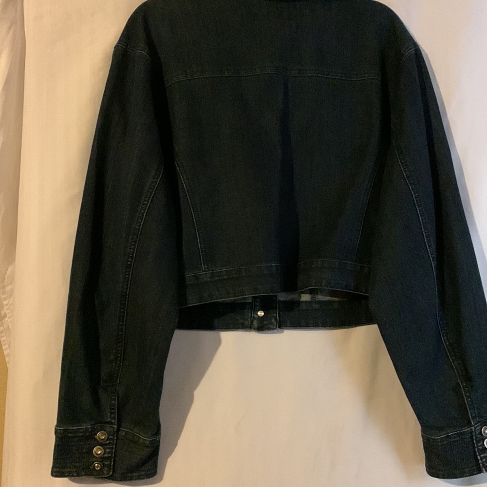 Ashley Stewart Jean Jacket Size 4x - Picture 4 of 7